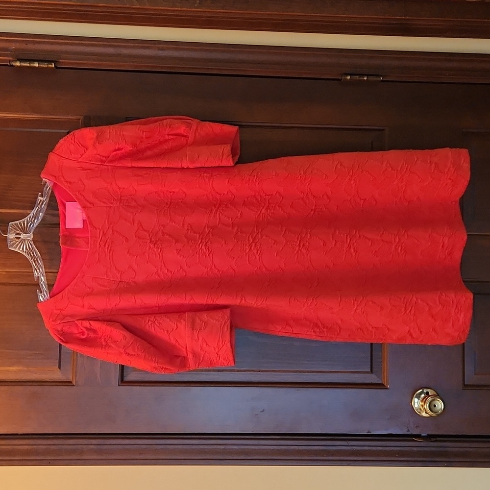 Lilly Pulitzer Knowles Elbow Sleeve Dress.